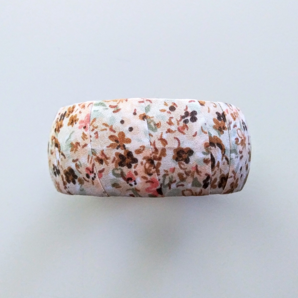 Urban Outfitters Chunky Floral Watercolor Cuff Bracelet